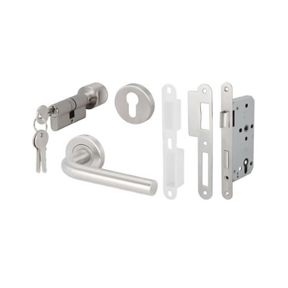 มือจับก้านโยกห้องทั่วไป MORTISE HAFELE 499.10.101 สีสเตนเลส