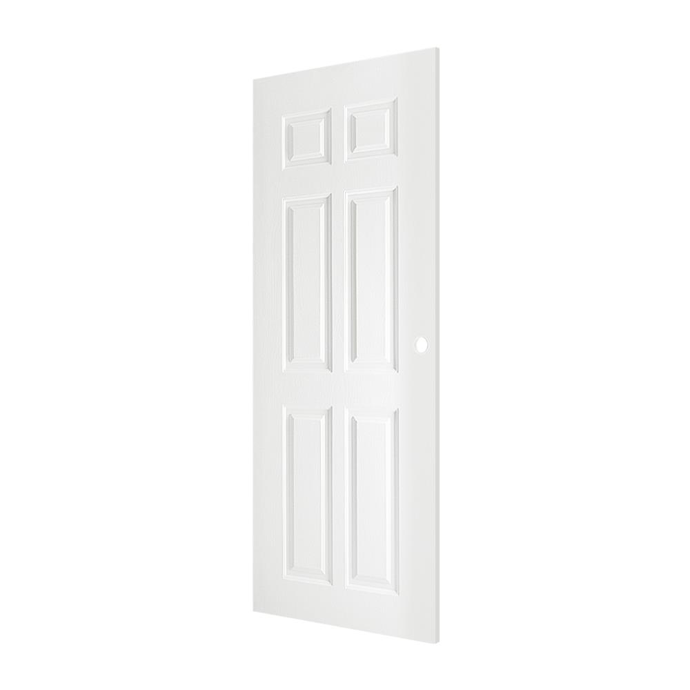 ประตูภายนอก UPVC PARAZZO MN003 80X200 ซม. สีขาว เจาะลูกบิด