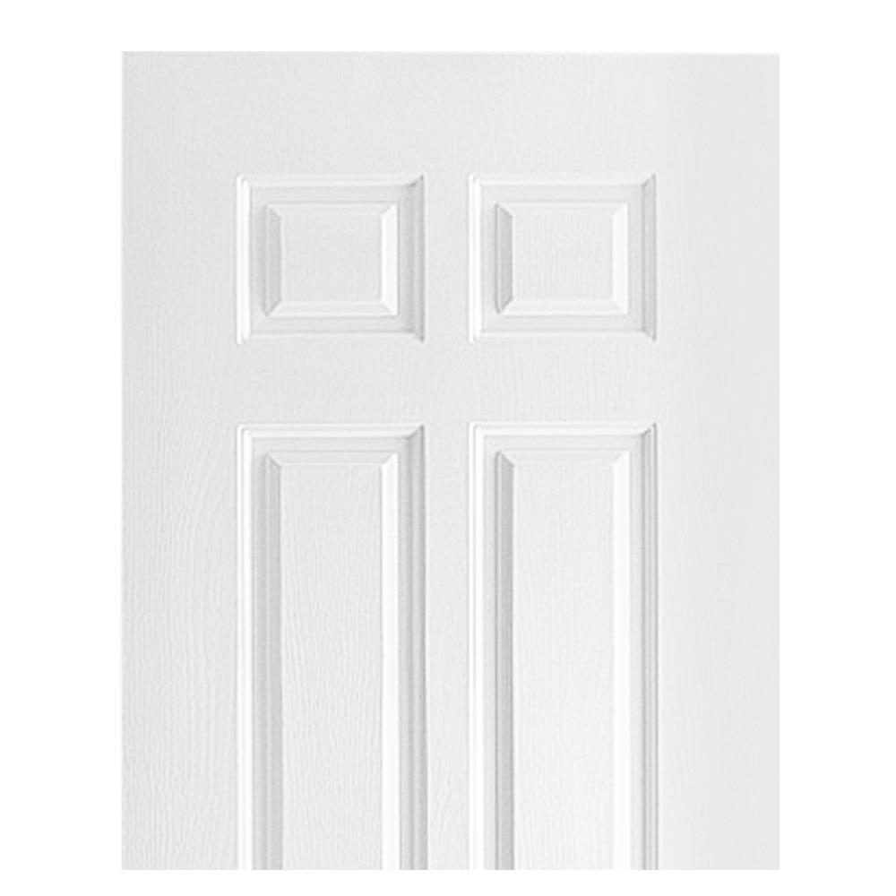 ประตูภายนอก UPVC PARAZZO MN003 80X200 ซม. สีขาว เจาะลูกบิด