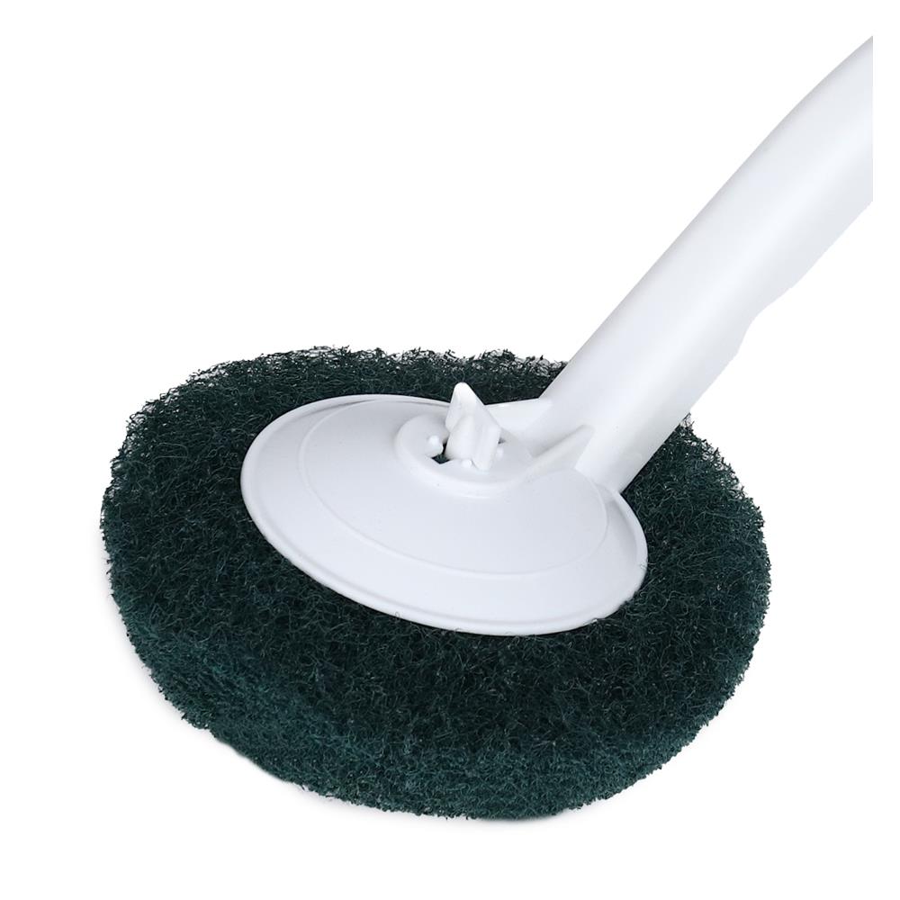 แปรงใยขัดล้างสุขภัณฑ์ MR.SMART สีขาว