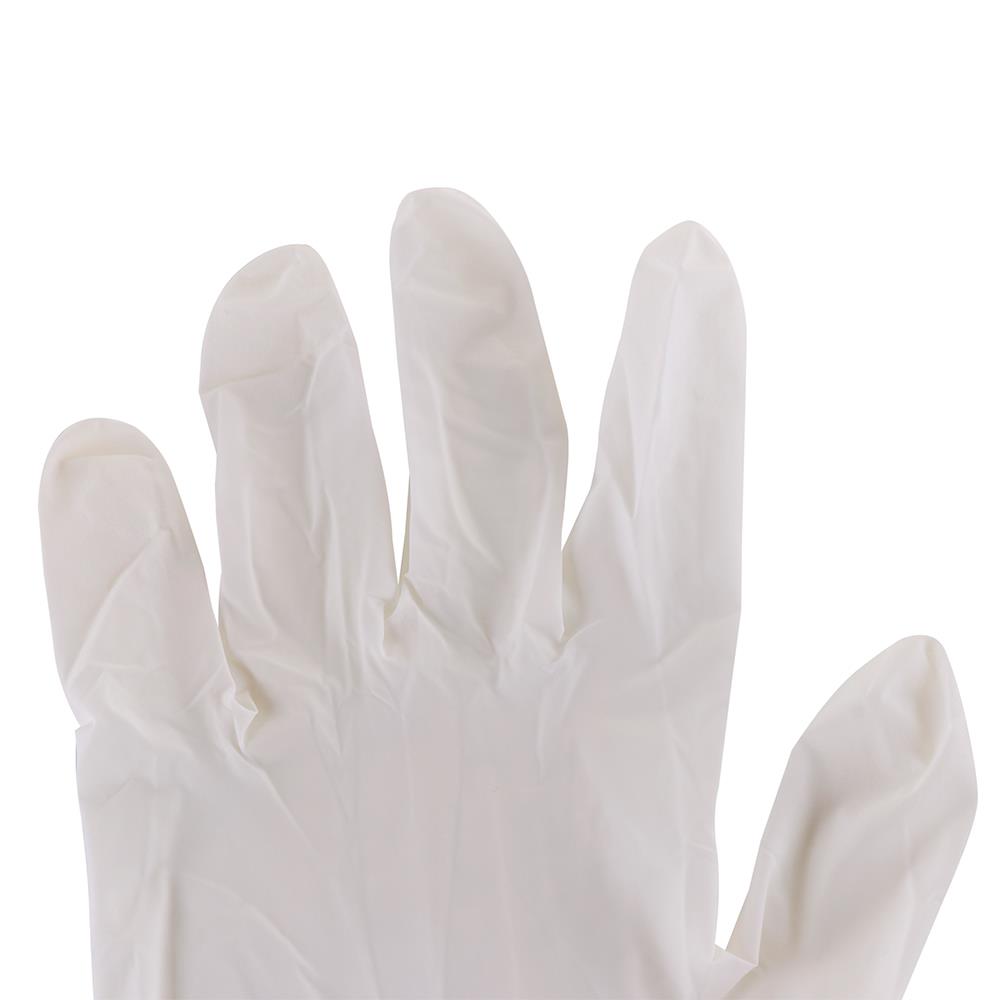 ถุงมือยางอเนกประสงค์ VETEX ไซซ์ M สีขาว แพ็ก 10 ชิ้น