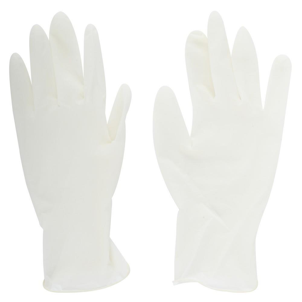 ถุงมือยางอเนกประสงค์ VETEX ไซส์ S สีขาว แพ็ก 10 ชิ้น