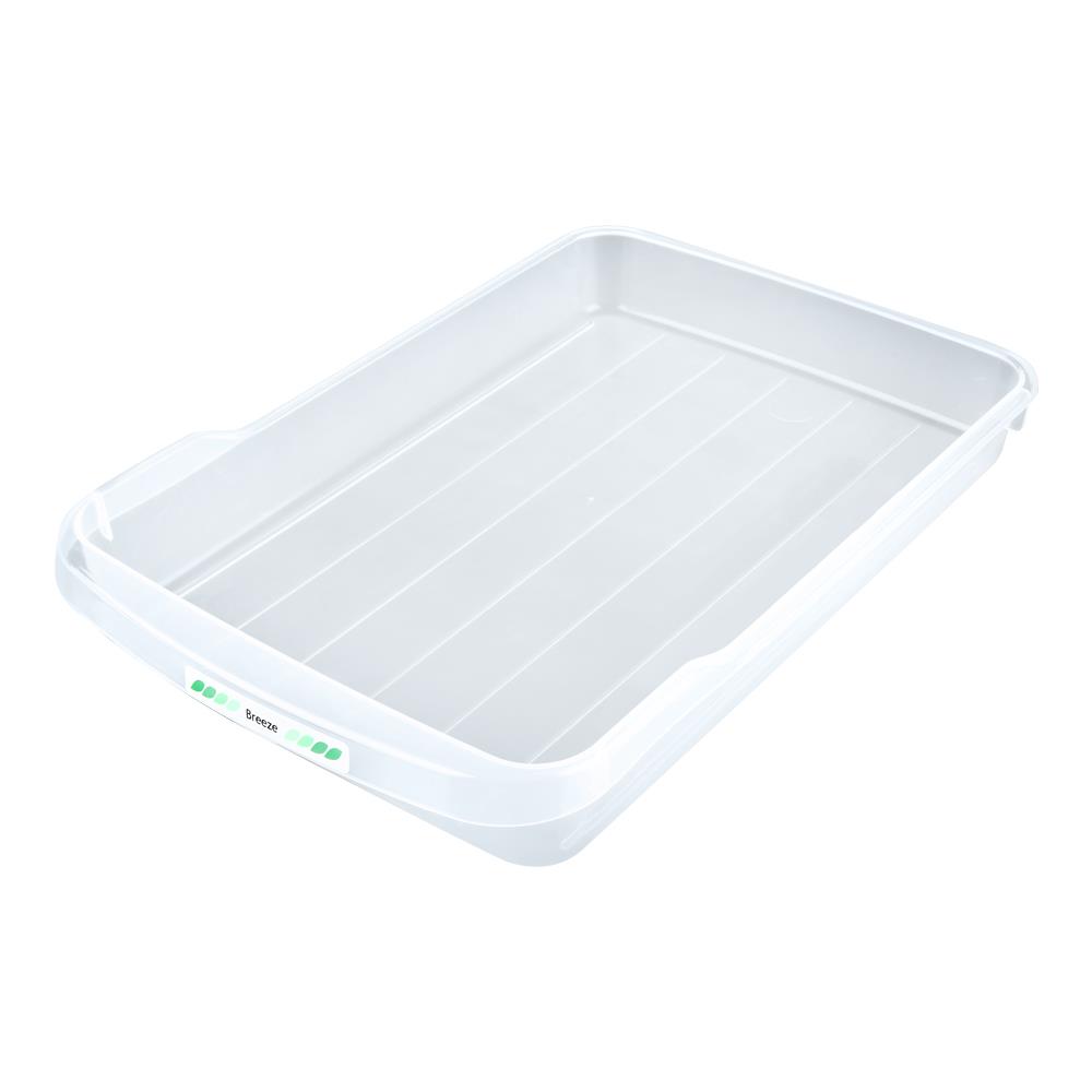 ถาดพลาสติกเหลี่ยม8"กว้างลายจุด D-5295