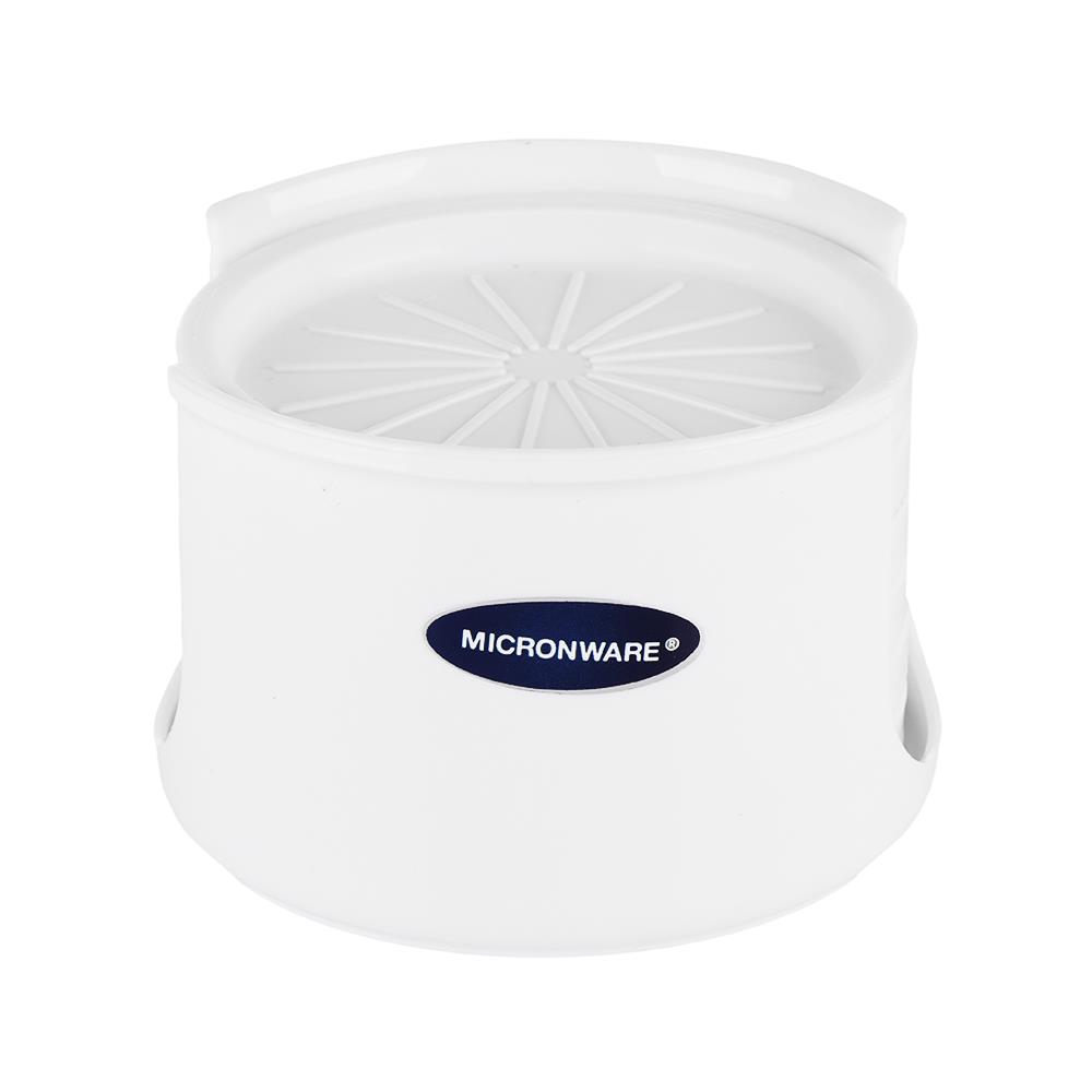 ที่รองแก้ว PP MICRONWARE สีขาว แพ็ก 6 ชิ้น