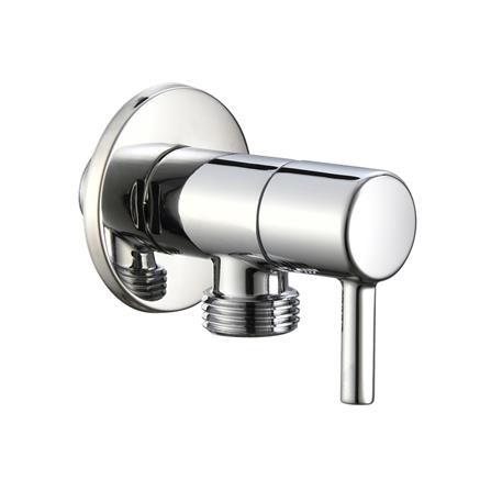 สต๊อปวาล์ว 1 ทาง RASLAND D33 สีเงิน