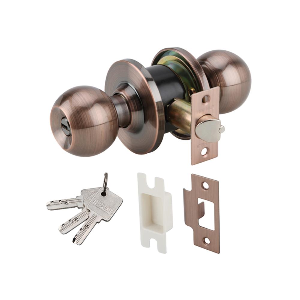 ลูกบิดทั่วไป หัวกลม HAFELE 489.10.403 สีทองแดงรมดำ