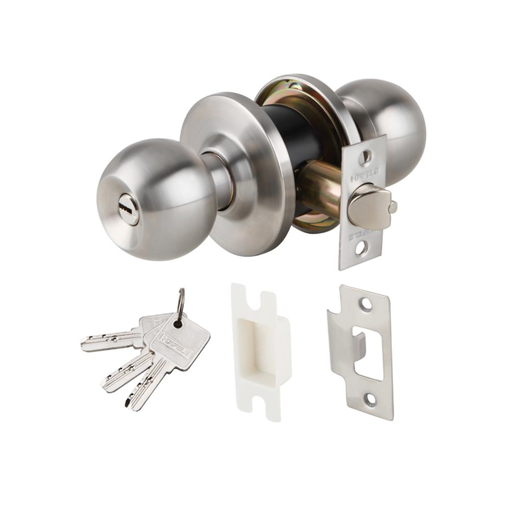 ลูกบิดทั่วไป หัวกลม HAFELE 489.10.400 สีสเตนเลส