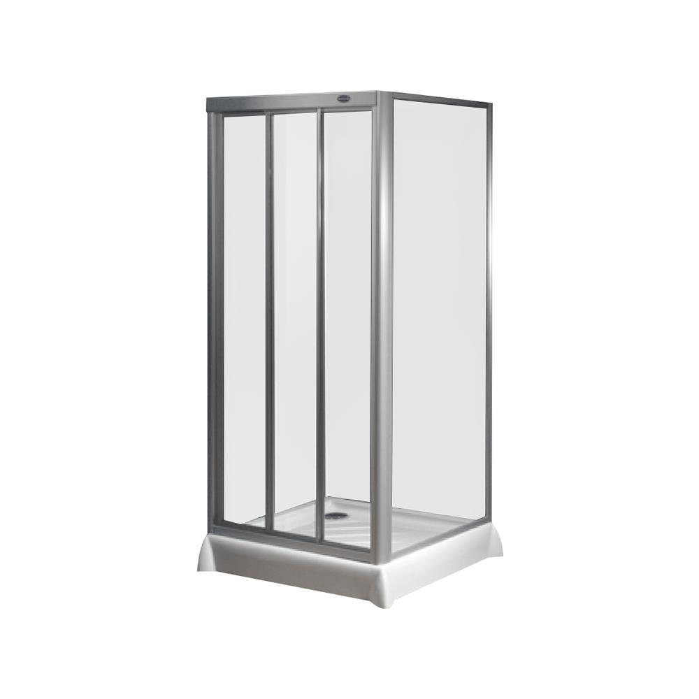 ฉากกั้นอาบน้ำ SLIDE BATHROOM DESIGN GWH 90X90 ซม.