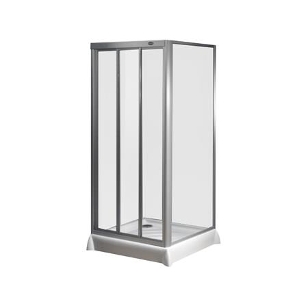 ฉากกั้นอาบน้ำ SLIDE BATHROOM DESIGN GWH 90X90 ซม.