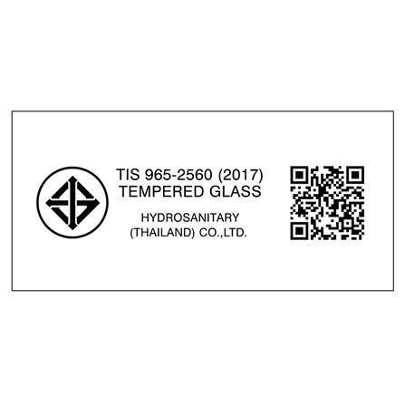 ฉากกั้นอาบน้ำ SLIDE BATHROOM DESIGN GWH 90X90 ซม._1