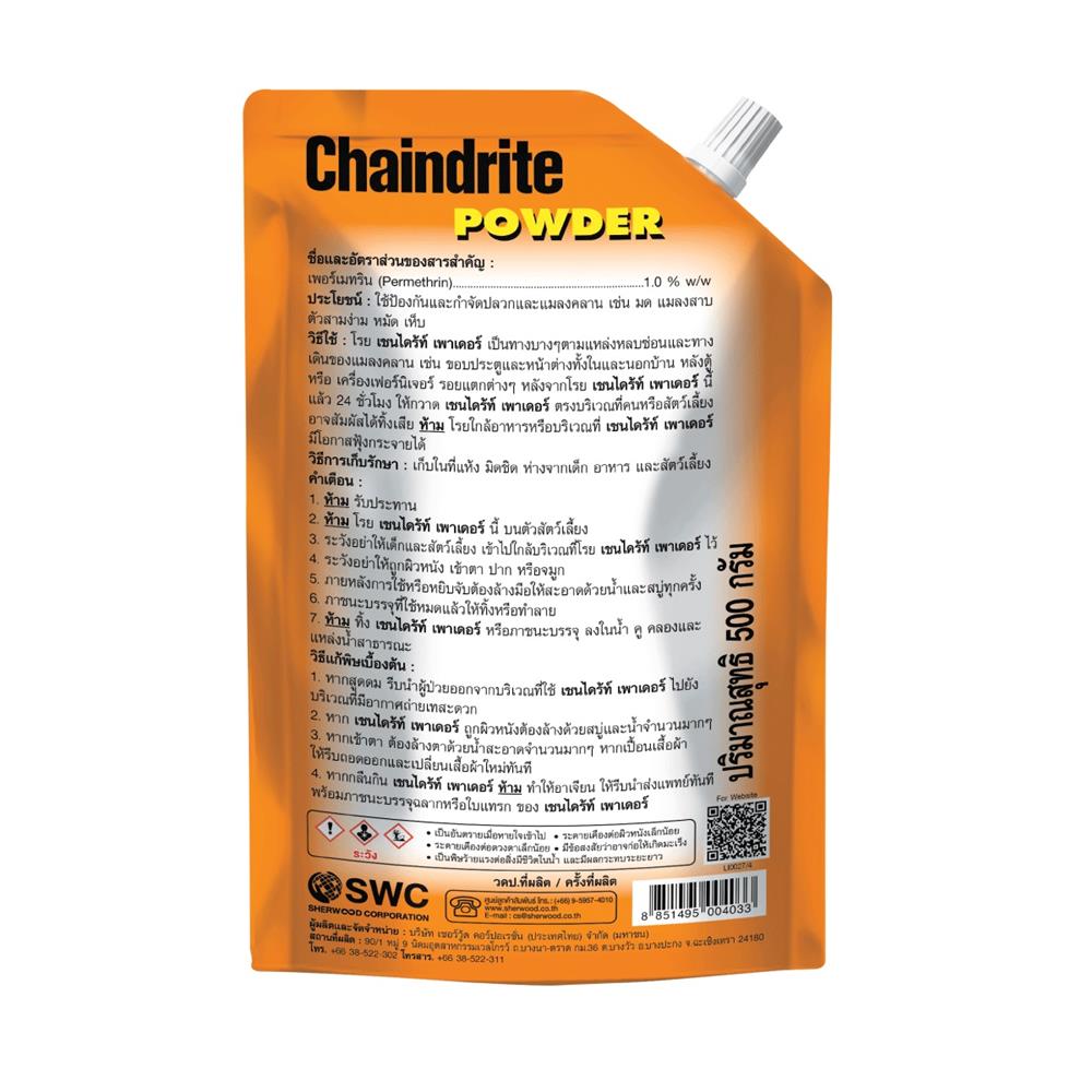 TERMITE KILLER CHAINDRITE POWDER 500G
