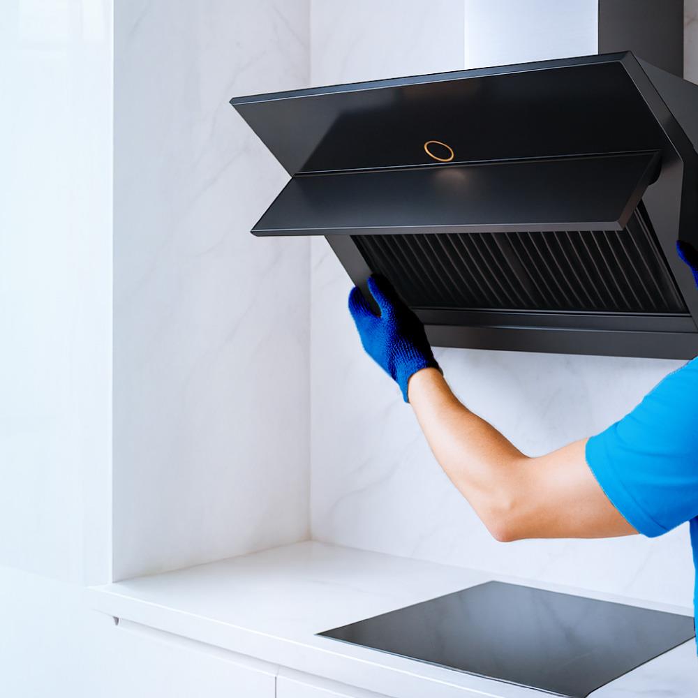 ติดตั้งเครื่องดูดควัน (แบบหมุนเวียน)