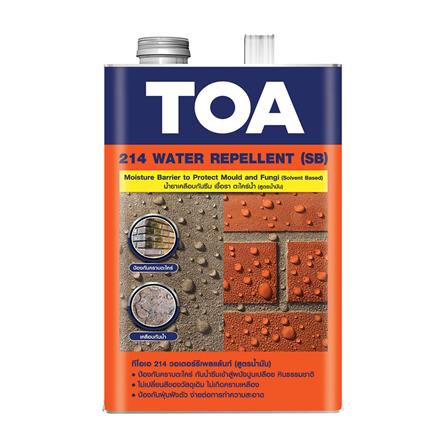 น้ำยาเคลือบด้านสูตรน้ำมัน TOA 214 1 แกลลอน