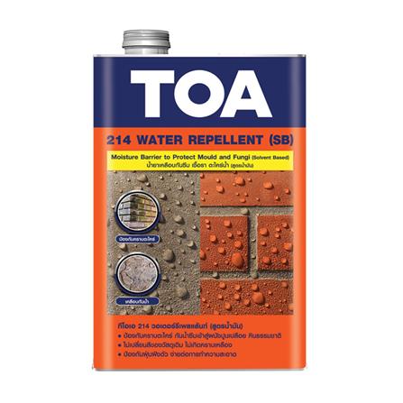 น้ำยาเคลือบด้านสูตรน้ำมัน TOA 214 1/4 แกลลอน