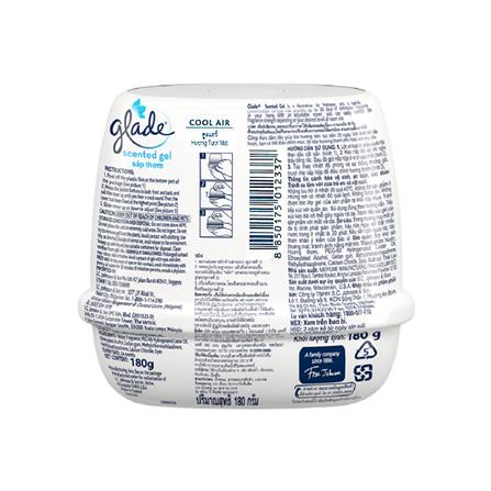 เจลปรับอากาศ GLADE SCENTED 180g COOL AIR_1