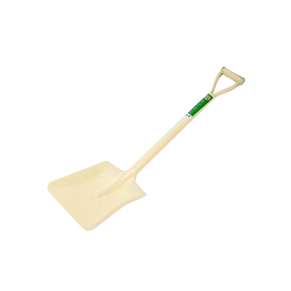 พลั่วปลายตัด CROWN NO.2 สีครีม