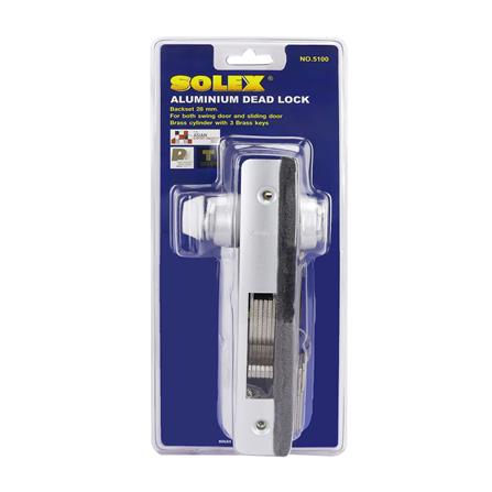 กุญแจบานเลื่อน SOLEX 5100 HT สีเงิน_1