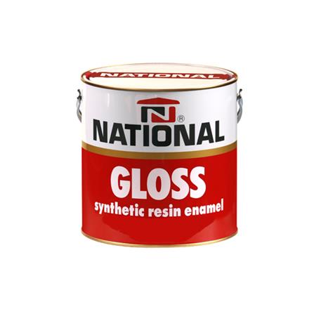 สีน้ำมันเคลือบเงา DELTA NATIONAL 301 สีเหลือง 1 แกลลอน_0