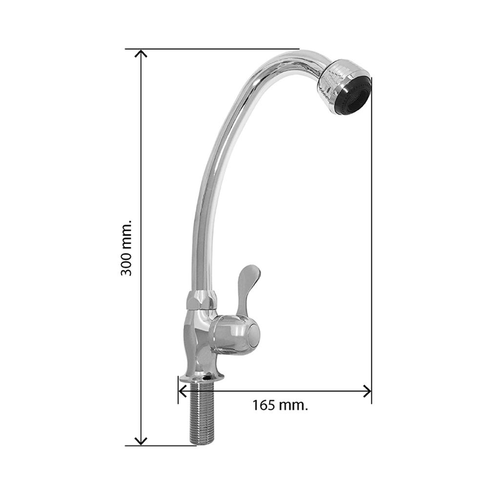 ก๊อกซิงค์เดี่ยวเคาน์เตอร์ IBIS I1269