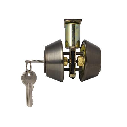 กุญแจลิ้นตาย 2 ด้าน HAFELE 489.10.506 สีทองเหลืองรมดำ_2