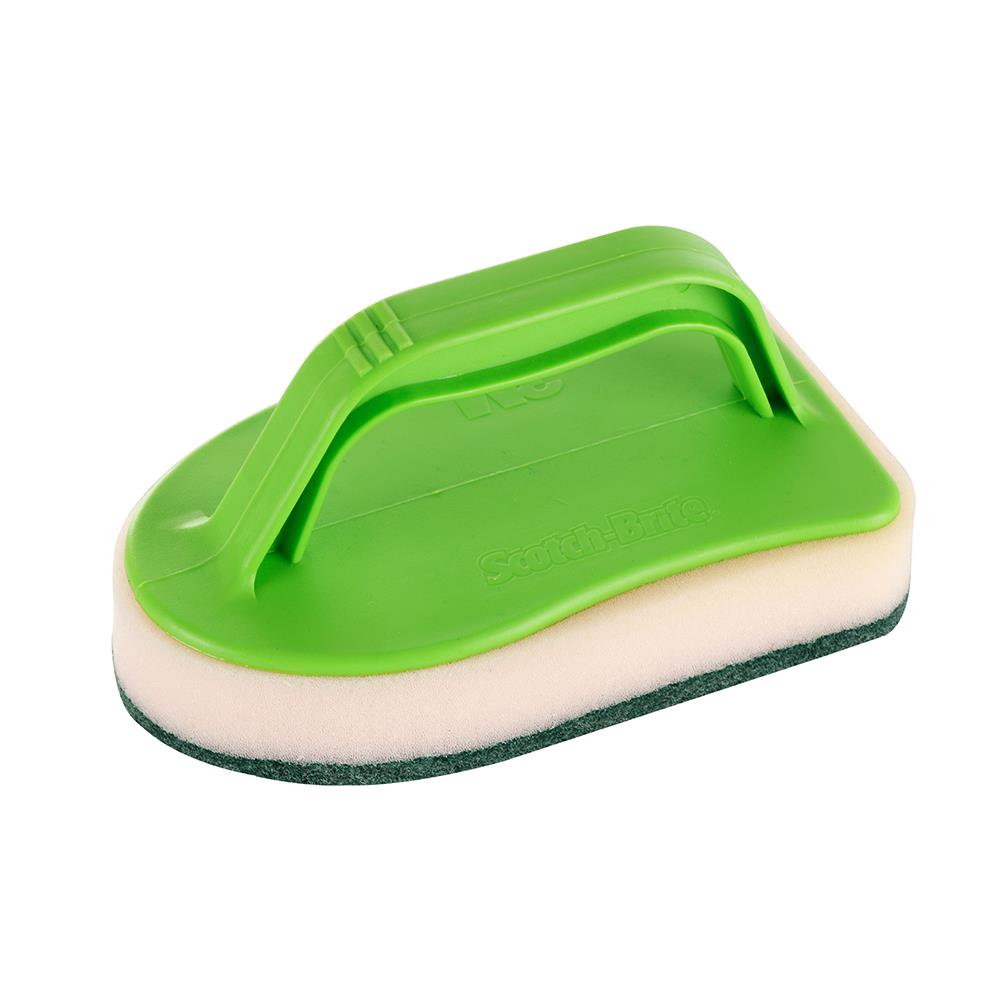 แปรงใยขัดพื้นและผนัง 2 ประสงค์ SCOTCH-BRITE สีเขียว