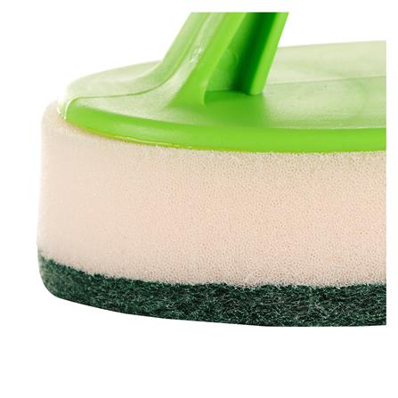 แปรงใยขัดพื้นและผนัง 2 ประสงค์ SCOTCH-BRITE สีเขียว_1