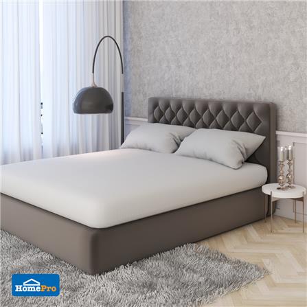 ผ้าปูที่นอน HOME LIVING STYLE TC 90x110 นิ้ว สีขาว แพ็ก 2 ชิ้น