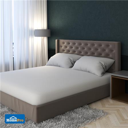 ผ้าปูที่นอน HOME LIVING STYLE CT 90x110 นิ้ว สีขาว แพ็ก 2 ชิ้น