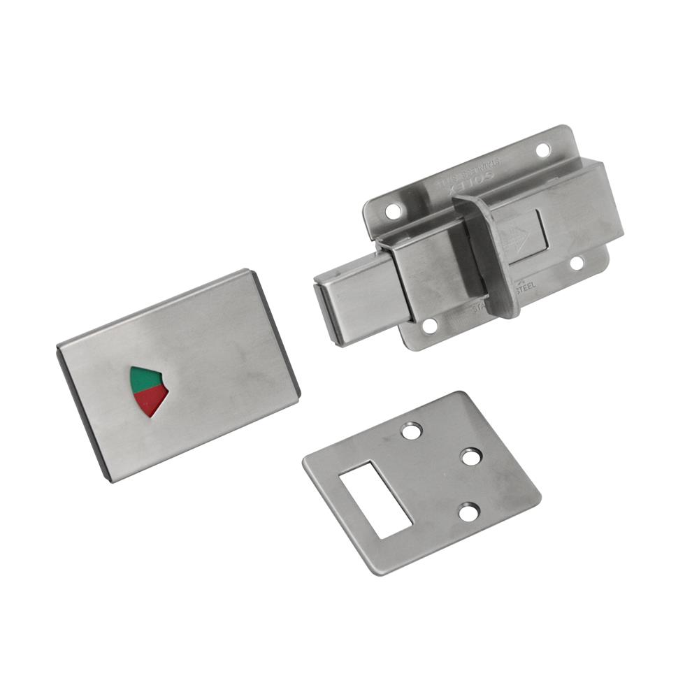 กลอนห้องน้ำ STATUS SOLEX OC 1.6 นิ้ว สีสเตนเลส