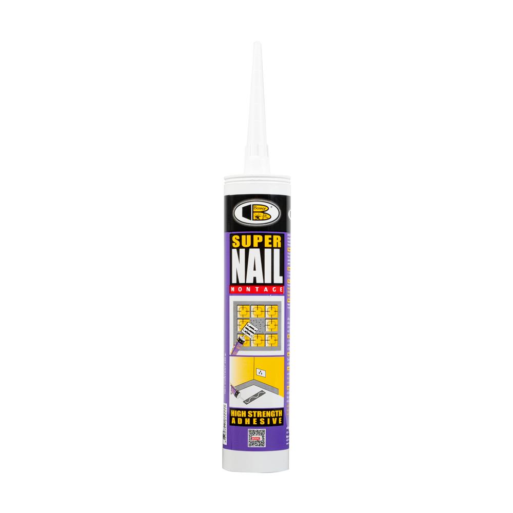 กาวพลังตะปู BOSNY SUPER NAIL B215 350 ก. สีขาว_0