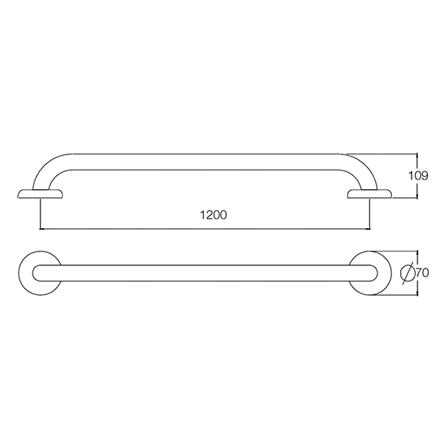 ราวมือจับกันลื่น WS GB-3327-3-120 120 ซม._1