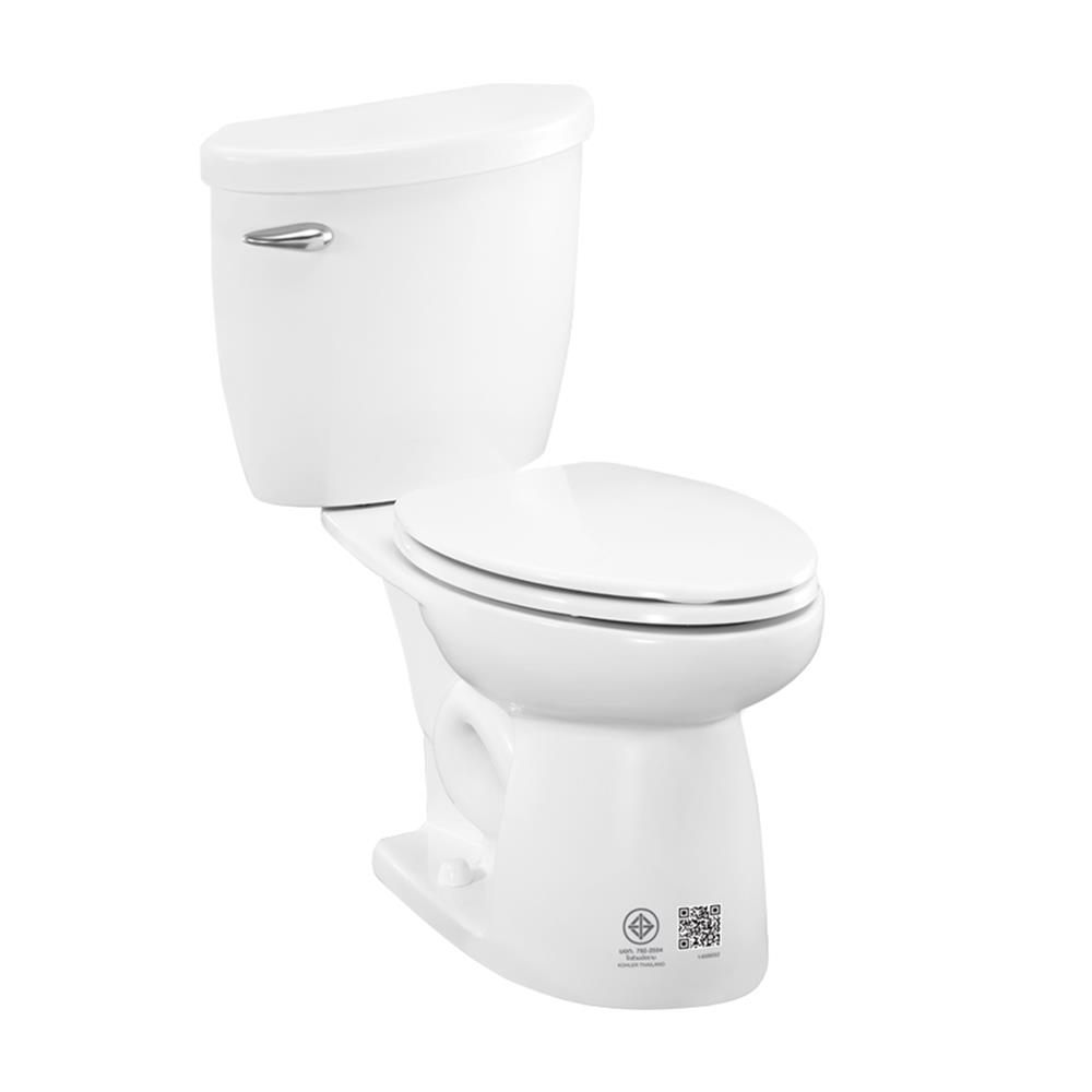 สุขภัณฑ์ 2 ชิ้น KARAT K-17285X-WK 3.75 ลิตร สีขาว