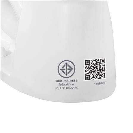 สุขภัณฑ์ 2 ชิ้น KARAT K-17285X-WK 3.75 ลิตร สีขาว_2