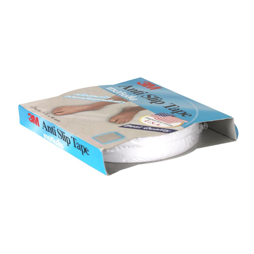 เทปกันลื่น 3M 1 นิ้วX18 ม. สีใส