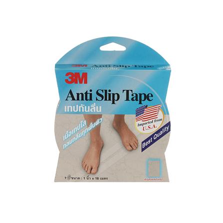 เทปกันลื่น 3M 1 นิ้วX18 ม. สีใส