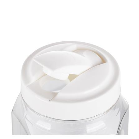 ขวดน้ำทรงแปดเหลี่ยมฝากดPET PIONEER 1.37 ลิตร สีขาว_3