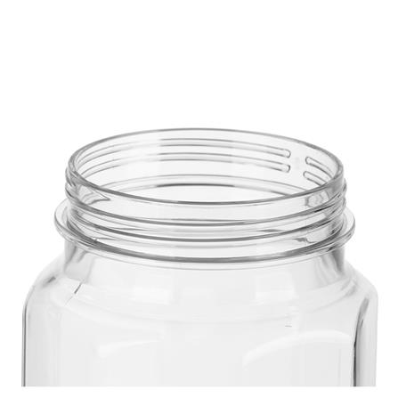 ขวดน้ำทรงแปดเหลี่ยมฝาเกลียวPET PIONEER 1.37 ลิตร สีฟ้า_4