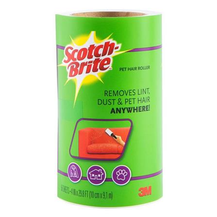 อะไหล่ลูกกลิ้งขจัดฝุ่นทั่วไป SCOTCH-BRITE 56 แผ่น_1
