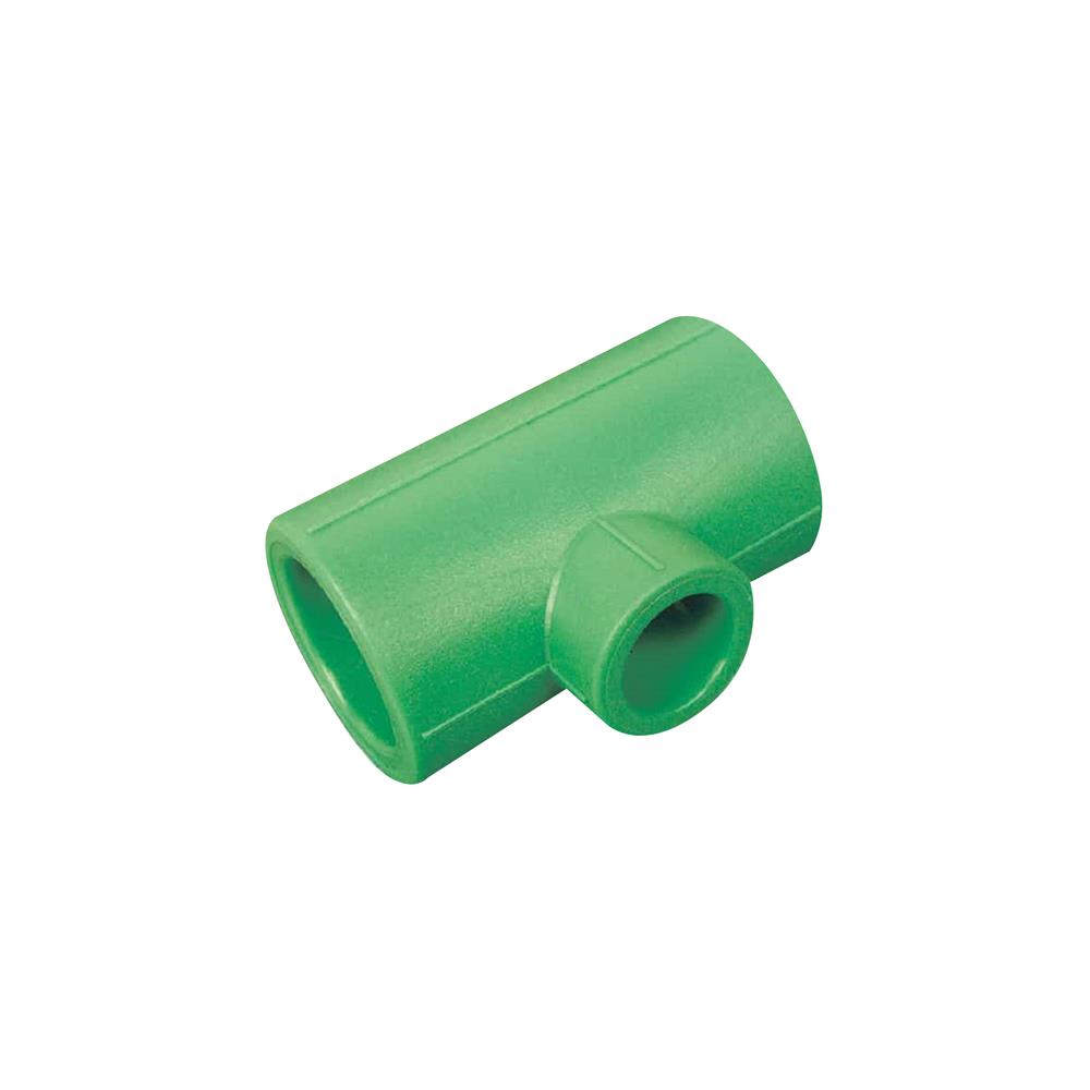 ข้อต่อสามทางลด 90 องศา THAI PP-R D32/20 1X1/2 นิ้ว สีเขียว