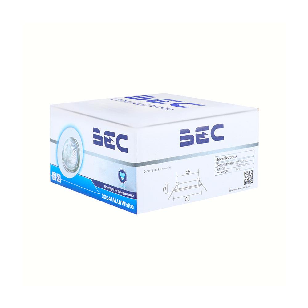 ดาวน์ไลท์ BEC HG 2204W 3 นิ้ว ทรงกลม