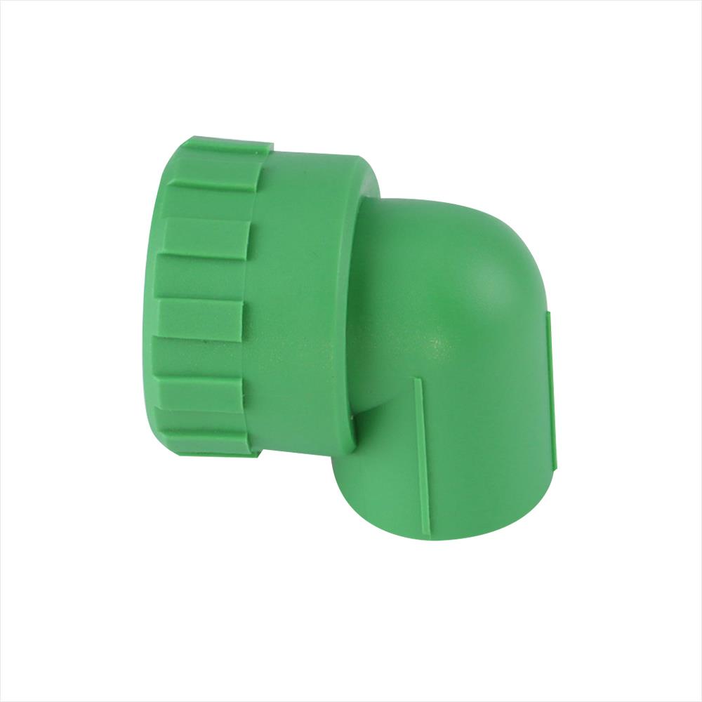 ข้องอ 90 องศา เกลียวใน THAI PP-R D25 3/4 นิ้ว สีเขียว