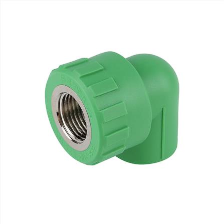 ข้องอ 90 องศา เกลียวใน THAI PP-R D25 3/4 นิ้ว สีเขียว_0