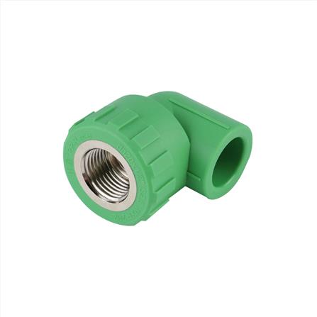 ข้องอ 90 องศา เกลียวใน THAI PP-R D25 3/4 นิ้ว สีเขียว_1