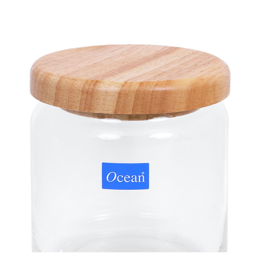 ขวดโหลแก้วฝาเกลียว OCEAN GLASS POP JAR 0.5 ลิตร