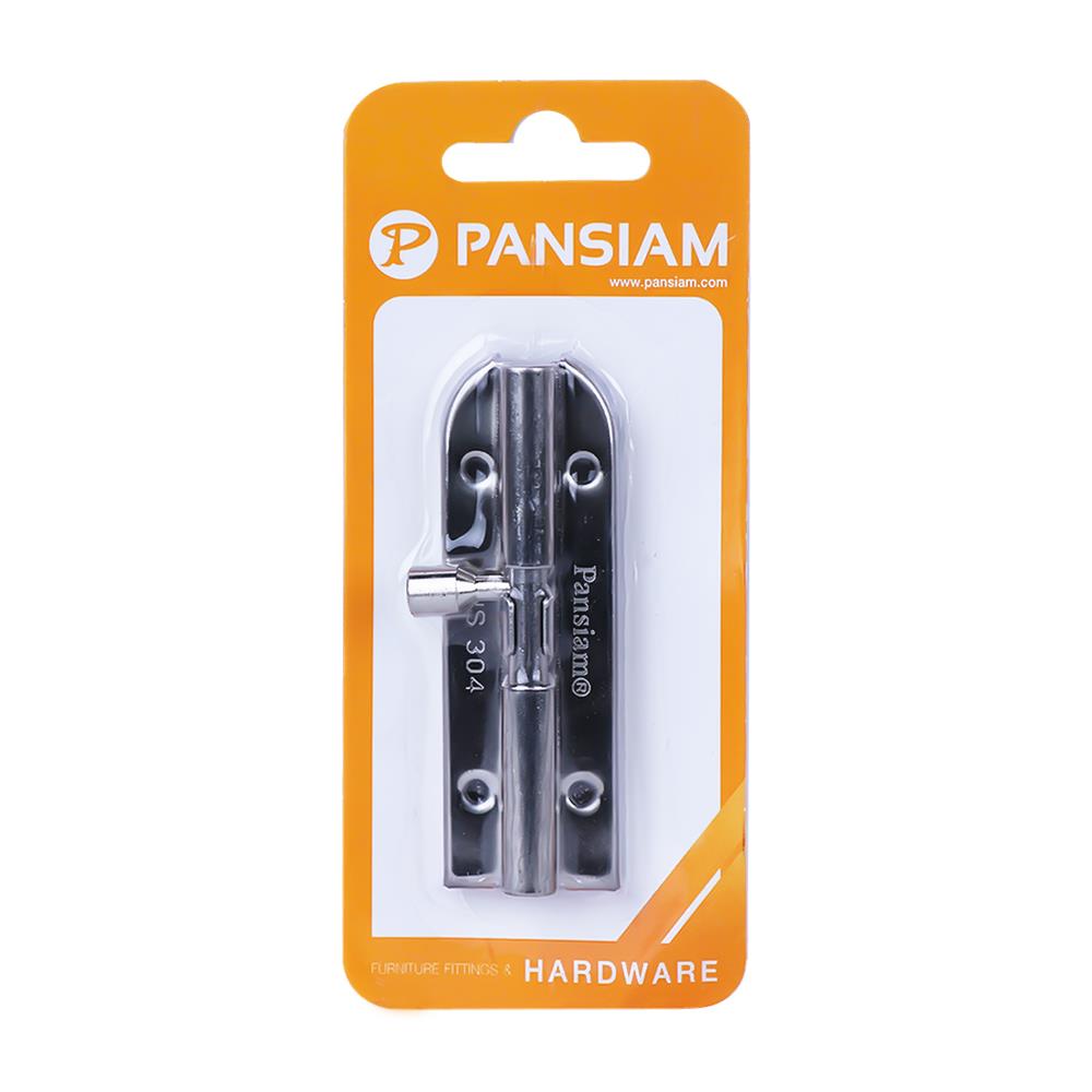 กลอนทั่วไป PANSIAM BBSS-404 4 นิ้ว สีสเตนเลส