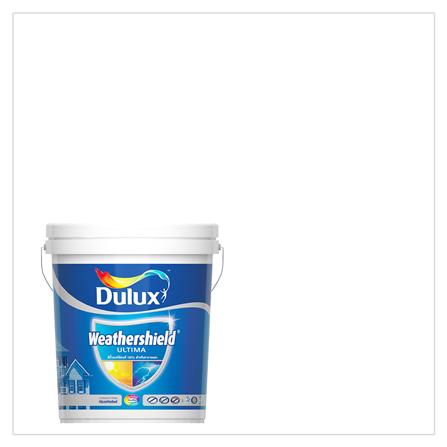 สีน้ำทาภายนอก  DULUX WEATHER SHIELD ULTIMA 3535 ด้าน 5 แกลลอน_0