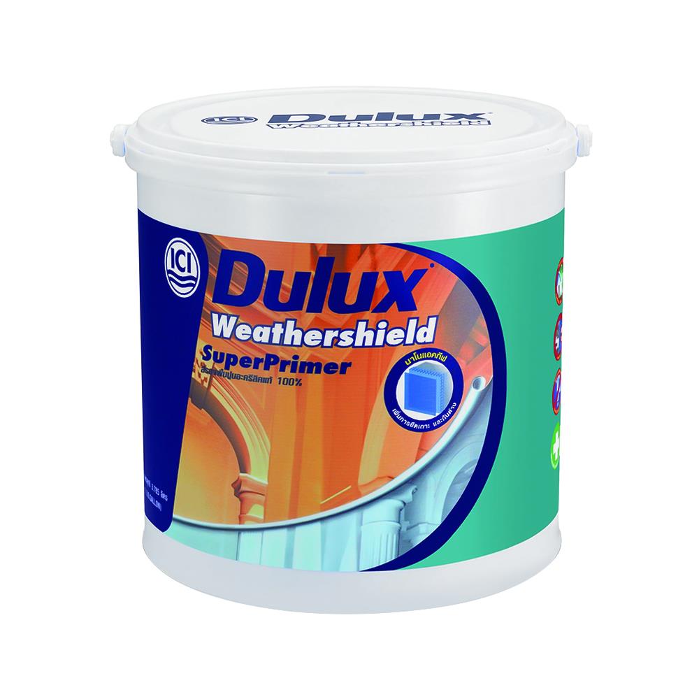สีรองพื้นปูนใหม่ DULUX WEATHERSHIELD SUPER PRIMER 1 แกลลอน