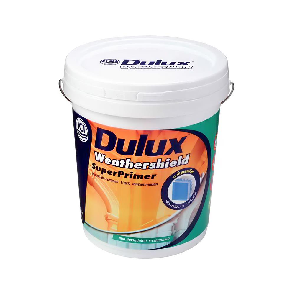 สีรองพื้นปูนใหม่ DULUX WEATHERSHIELD SUPER PRIMER 5 แกลลอน