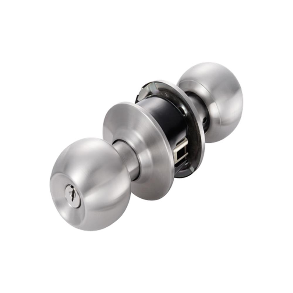 ลูกบิดประตู หัวกลม ISON 8012 SS สีสเตนเลส