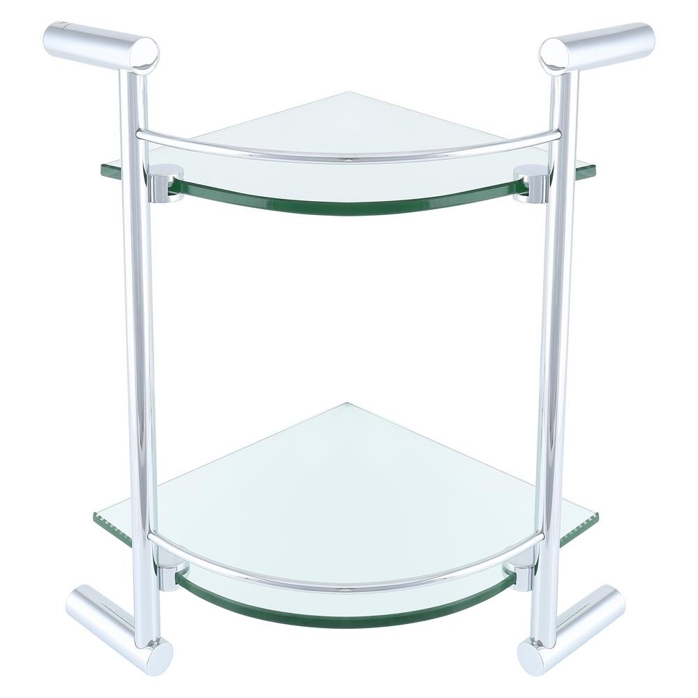 ชั้นกระจกเข้ามุม 2 ชั้น HAFELE 499.98.004